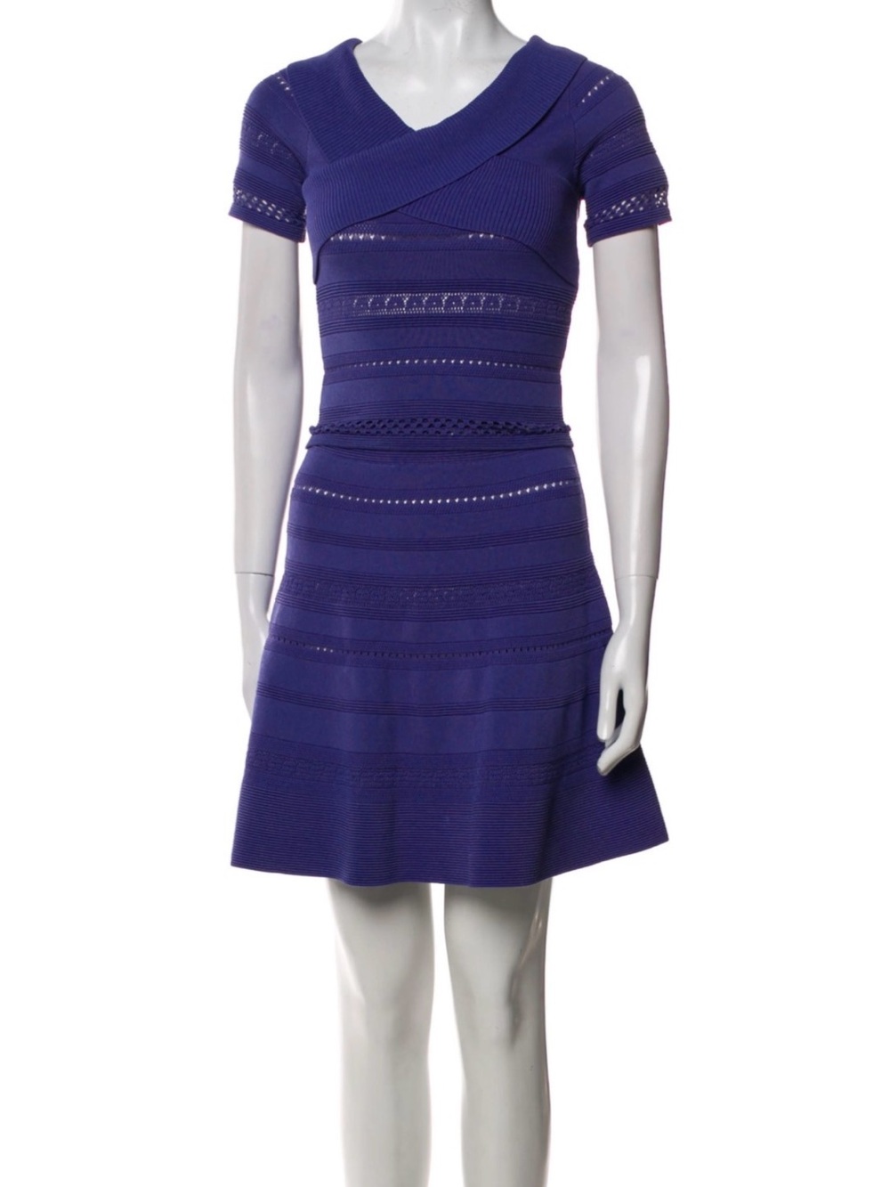 Sandro blue knit skirt set size 1